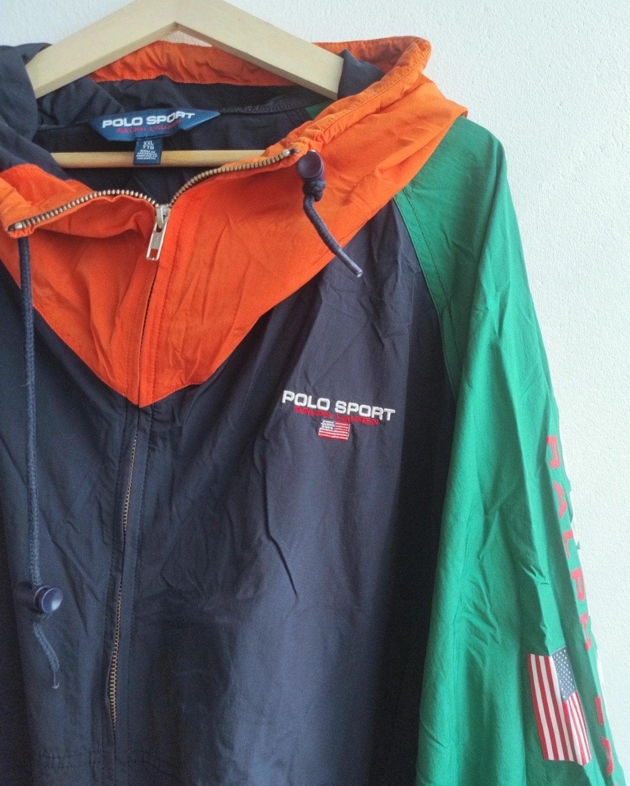 Ralph Lauren Polo Sport windjack xxl, Ophalen of Verzenden, Zo goed als nieuw, Overige maten, Ralph Lauren Polo