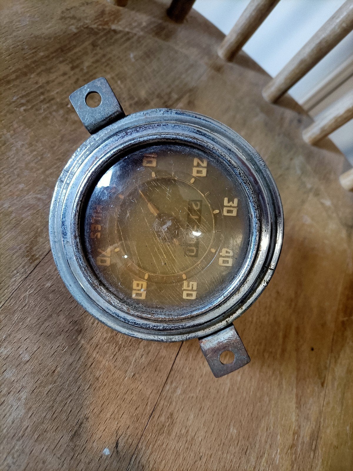 fiat topolino snelheidsmeter, Ophalen