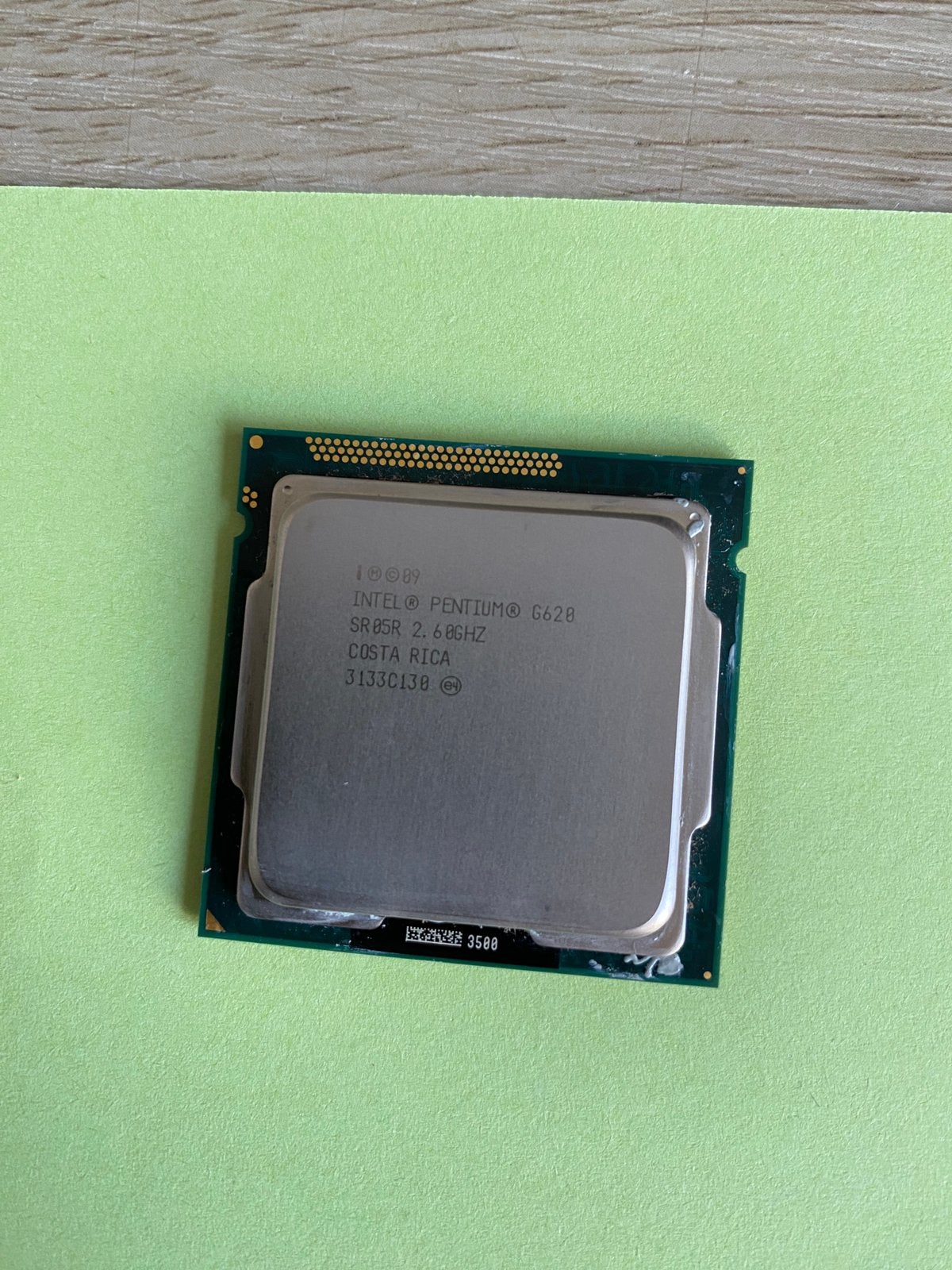 Intel Pentium G620 @2.60GHz dual-core 65W LGA 1155, Computers en Software, Processors, Ophalen of Verzenden, Gebruikt, 2-core