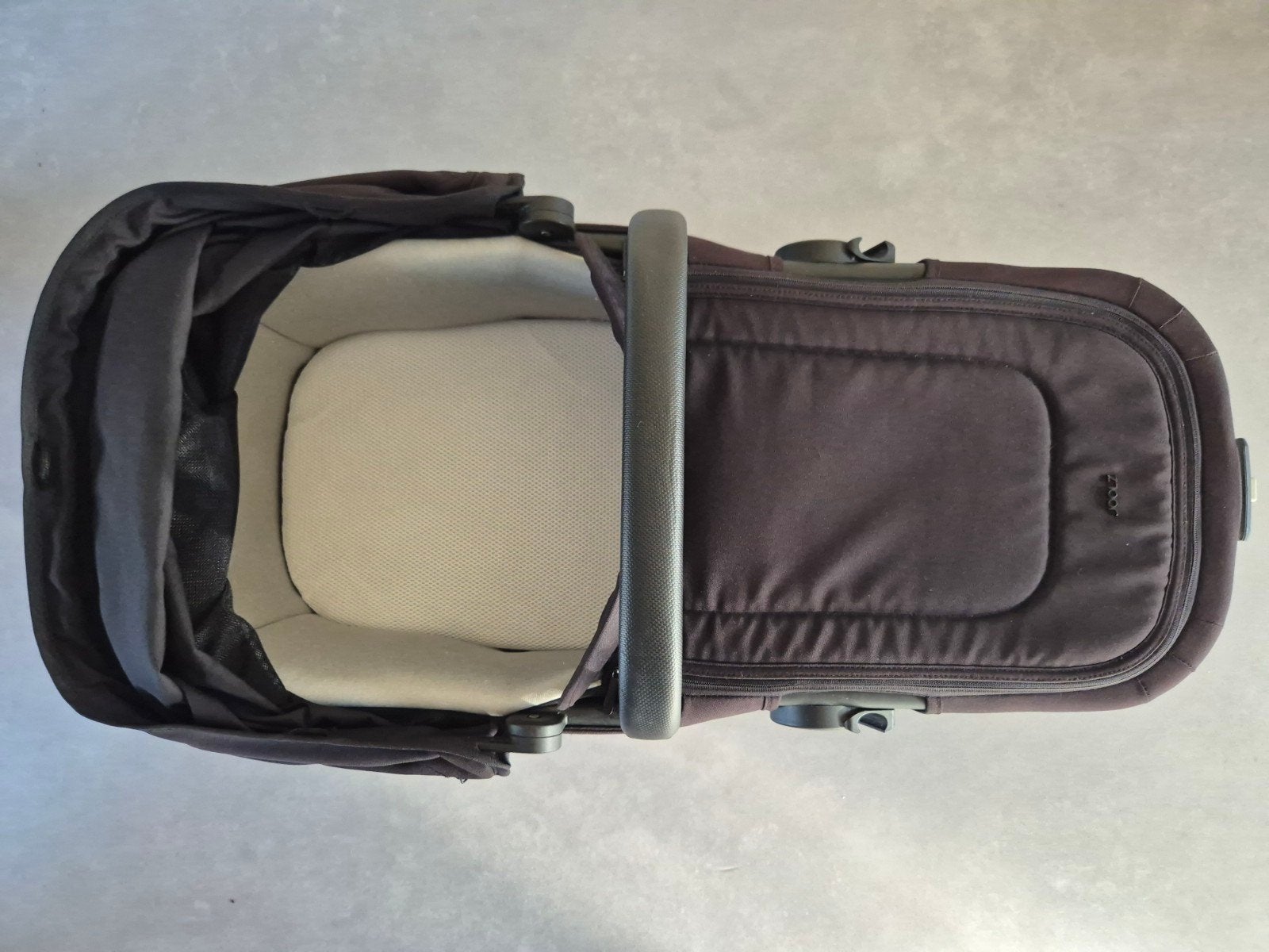 Joolz Aer Reiswieg Zwart - Compact en Comfortabel, Gebruikt, Ophalen of Verzenden, Met reiswieg, Kinderwagen