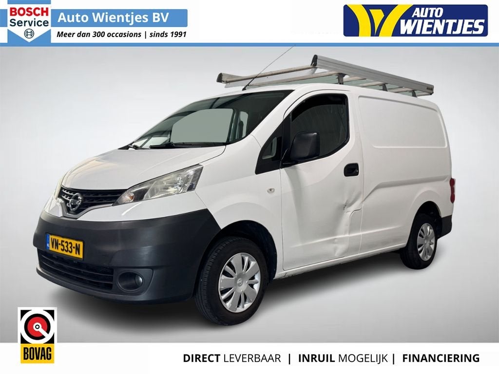 Nissan NV200 1.5 dCi 66kw | Optima | Airco | Camera, Euro 5, Gebruikt, 4 cilinders, Wit