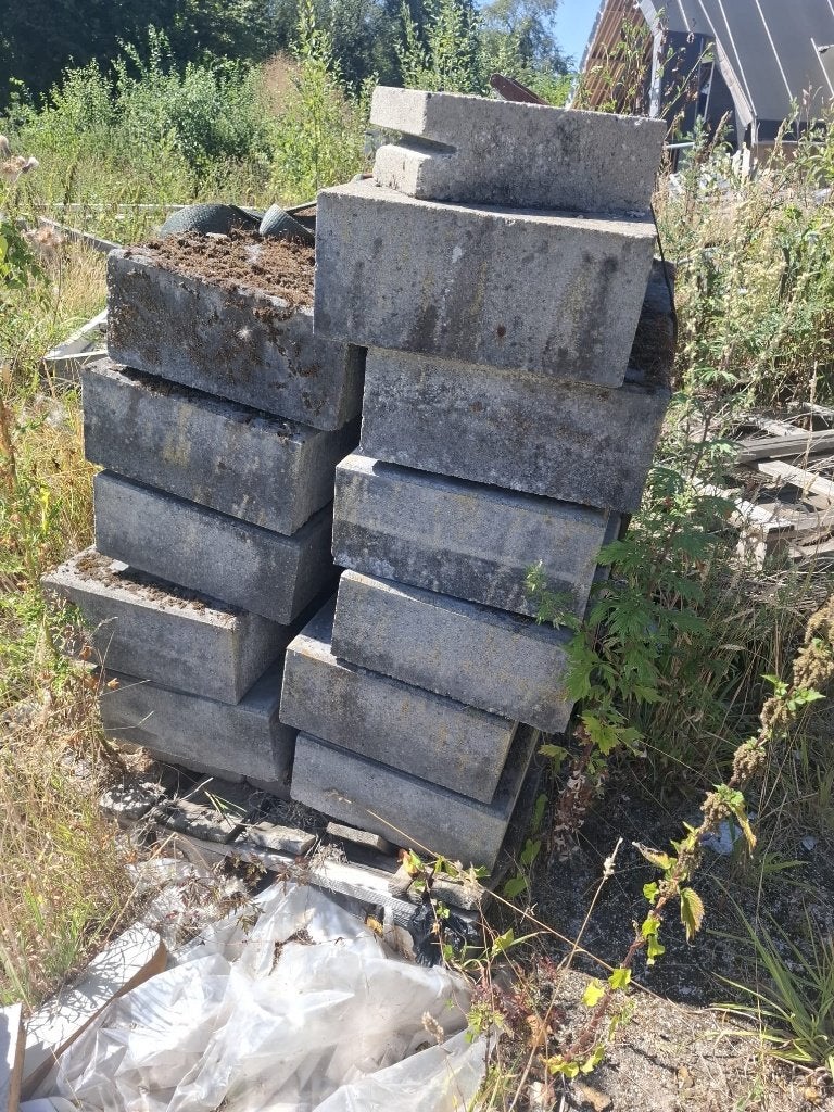 Betonnen opsluitbanden /gebruikte betonbanden, Ophalen, Gebruikt, Overige typen, 10 m² of meer