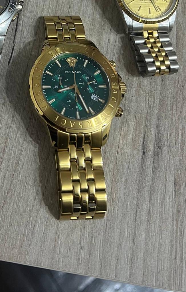 Versace vev6, Sieraden, Tassen en Uiterlijk, Horloges | Dames, Ophalen of Verzenden, Zo goed als nieuw, Staal, Overige merken