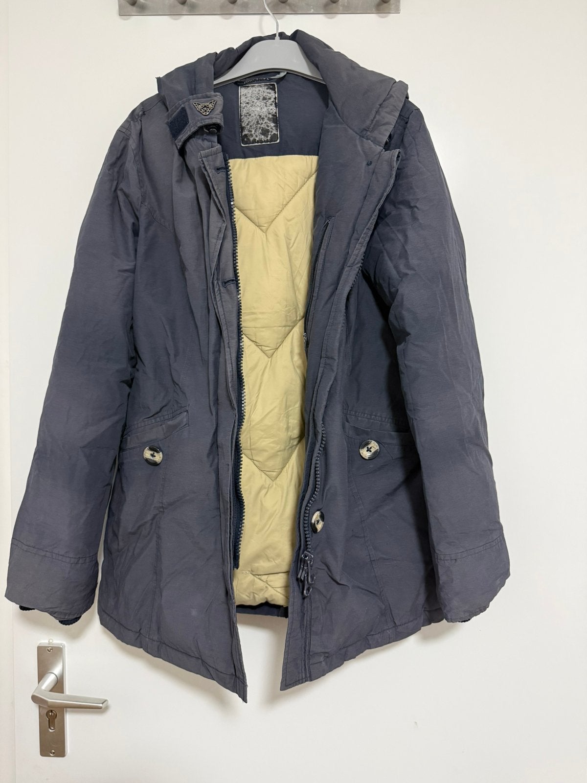Airforce jas, Ophalen, Gedragen, Maat 36 (S), Blauw