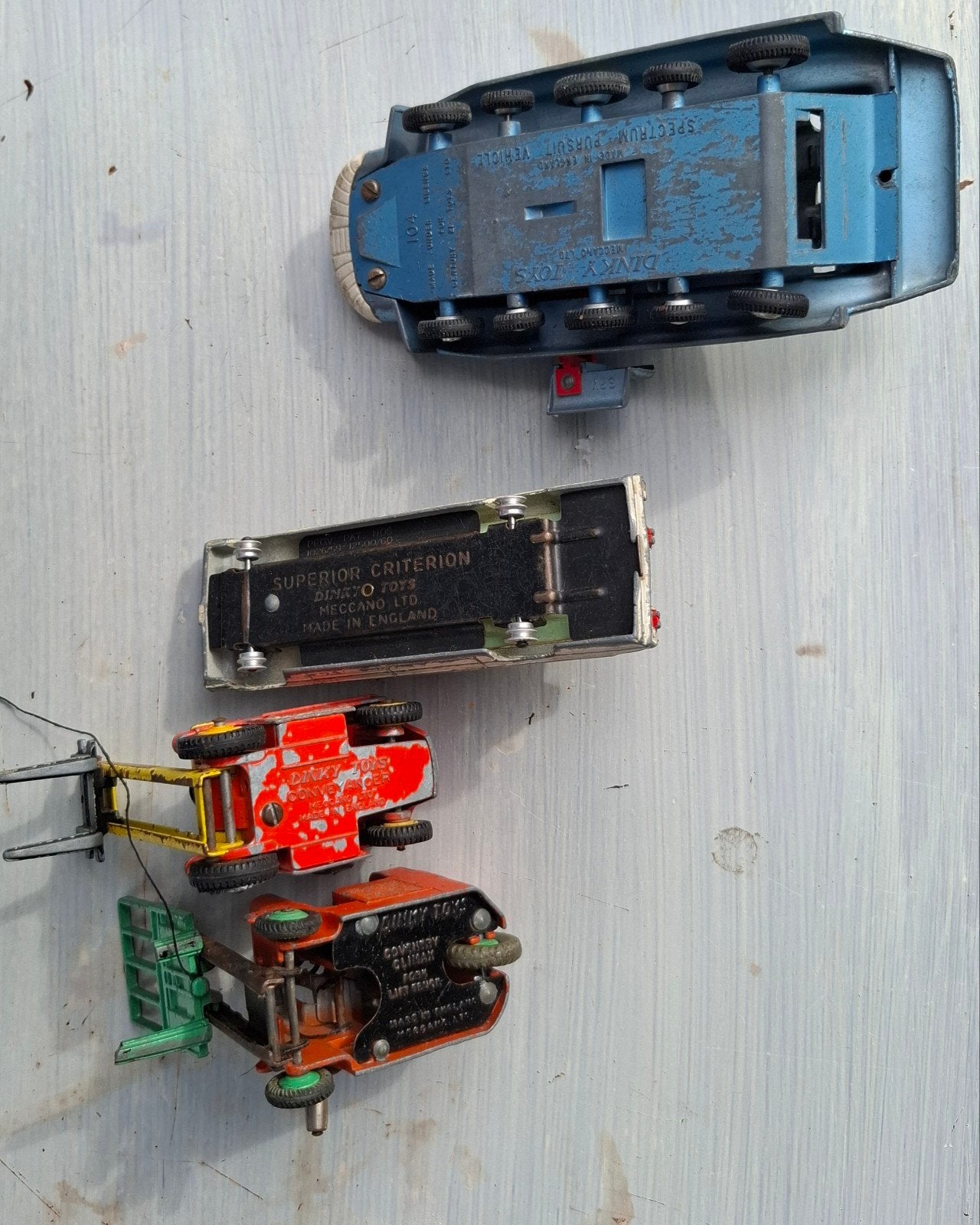 Vintage Speelgoedauto's - Matchbox, Dinky Toys, Corgi Toys, Ophalen of Verzenden, Gebruikt