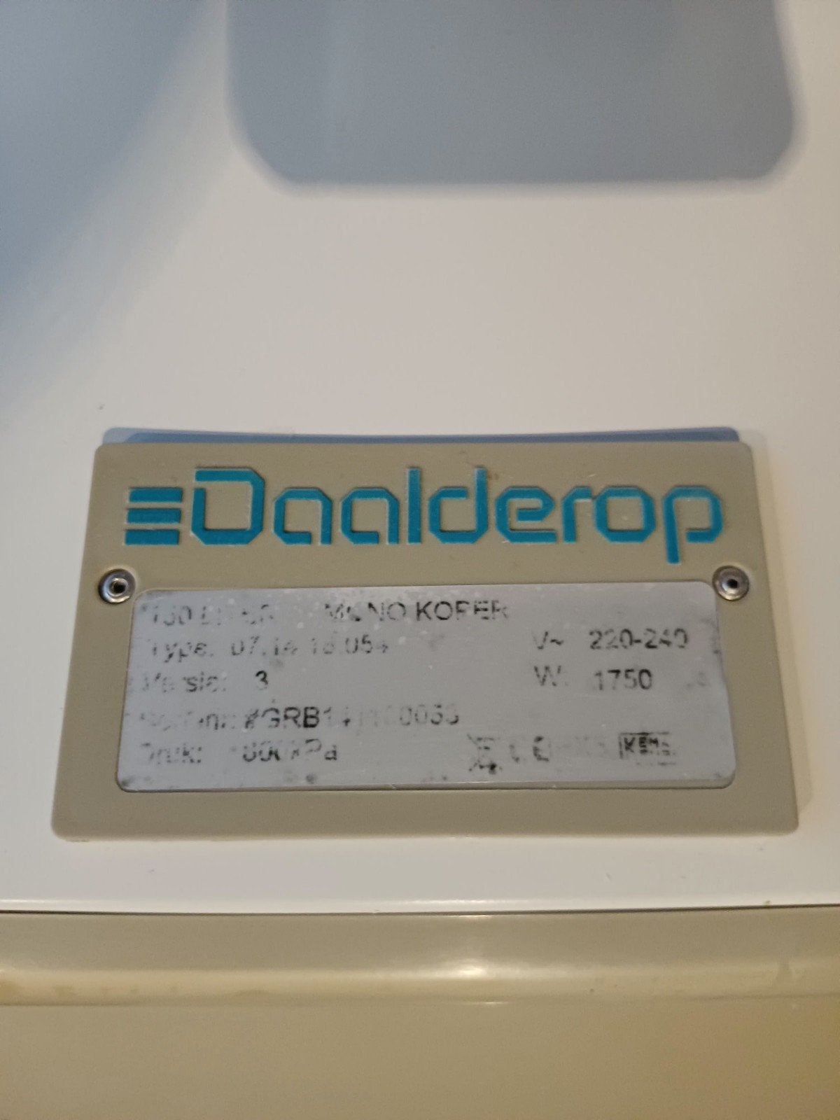 Inventum EDR 150 liter boiler - Goed werkend, Ophalen, Gebruikt