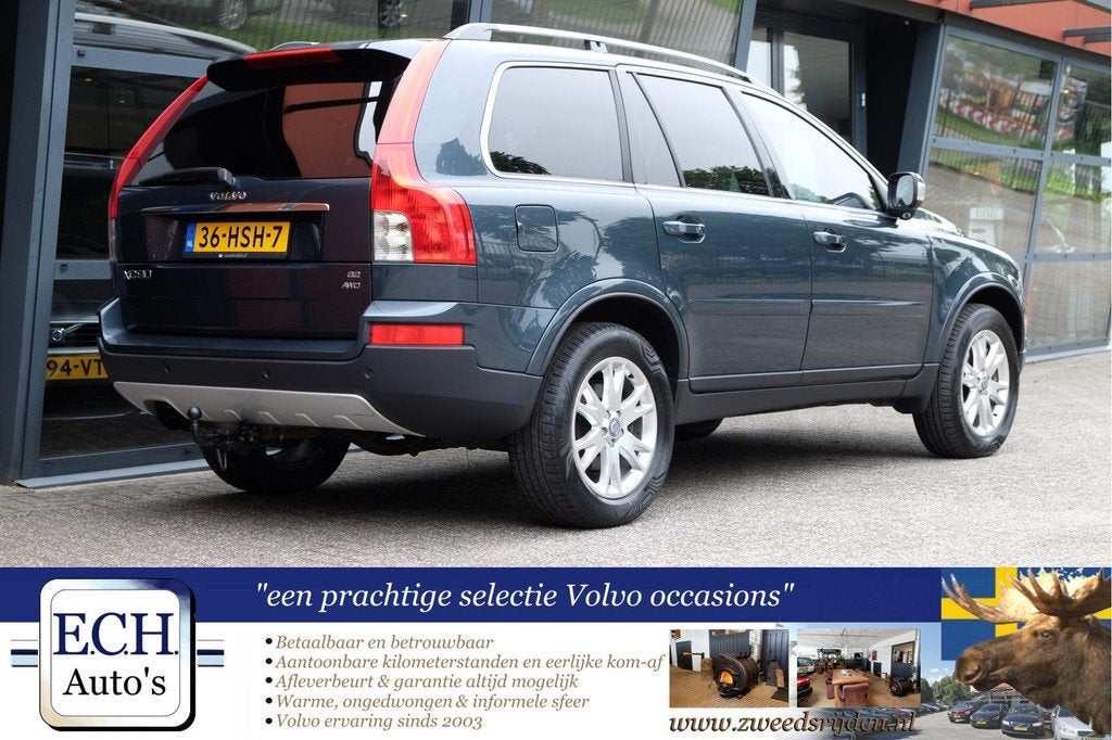 Volvo XC90 3.2 238 pk Inscription Leer, Apple CarPlay, Schui, 238 pk, Gebruikt, Huisgarantie, Met garantie (alle)