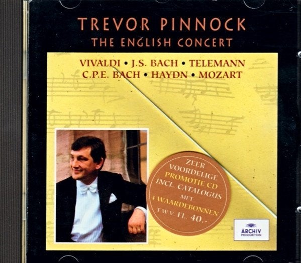 Trevor Pinnock, The English Concert CD, Gebruikt, Ophalen of Verzenden, Orkest of Ballet, Barok
