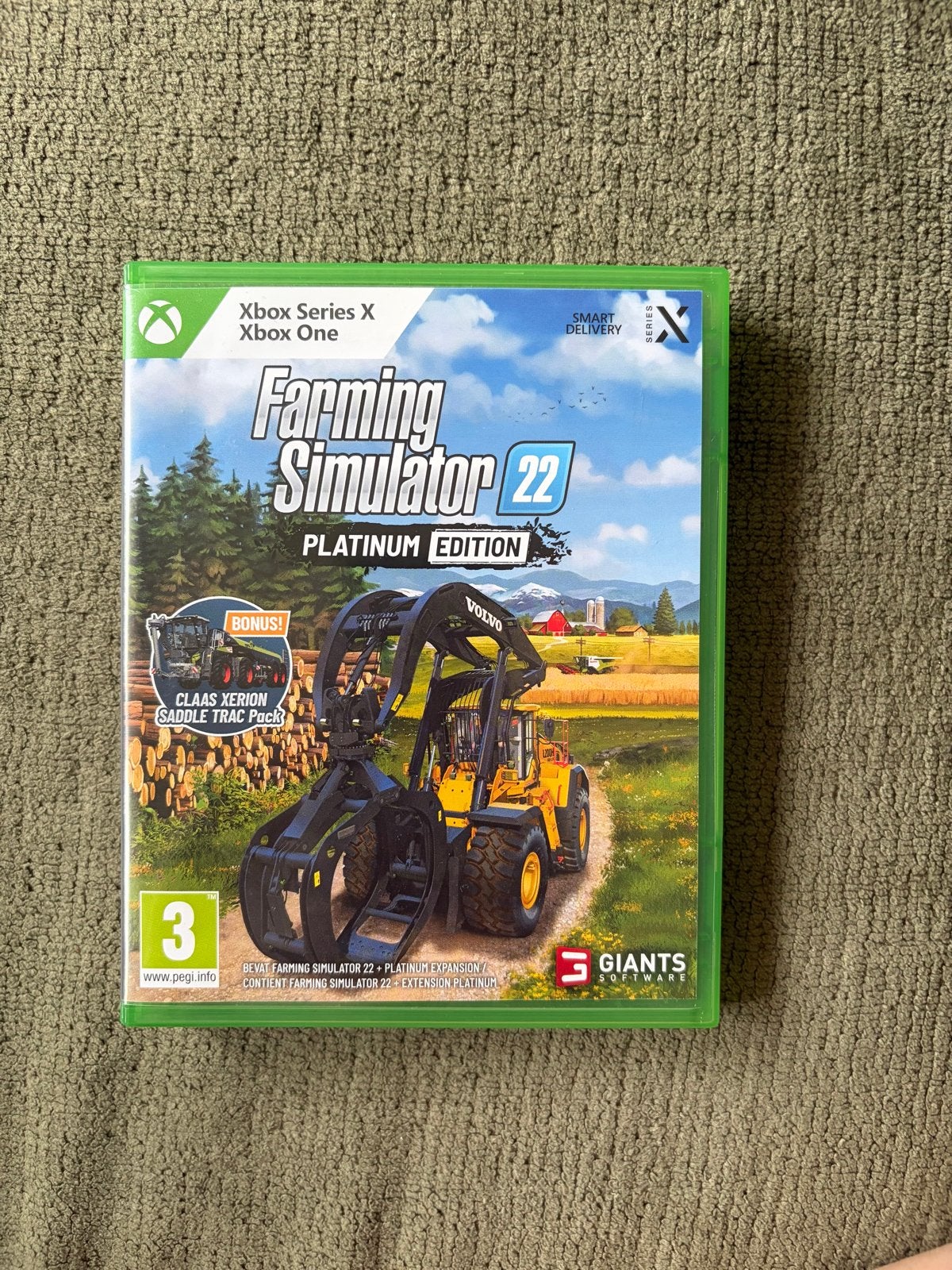 Farming Simulator 22 Platinum Edition Xbox Series X/One, Spelcomputers en Games, Ophalen of Verzenden, Zo goed als nieuw, Xbox Series X