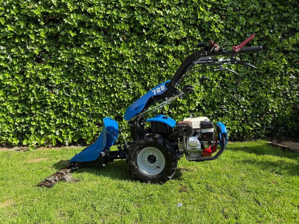 BCS tuintractor met frees en maaibalk (type 728, Honda GX), Benzine, BCS, Ophalen of Verzenden, BCS