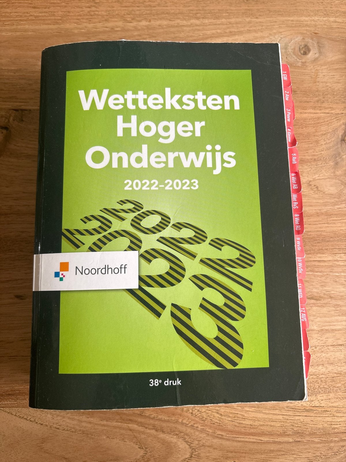 Wetteksten Hoger Onderwijs 2022-2023 - Noordhoff, Boeken, Schoolboeken, Zo goed als nieuw, Overige vakken, Overige niveaus, Ophalen of Verzenden