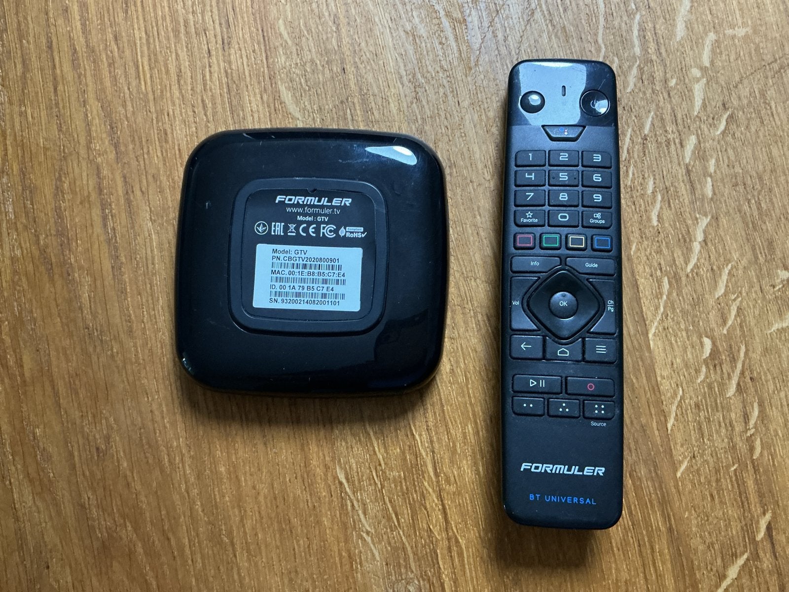 Formuler GTV Android TV Box met afstandsbediening, Ophalen, Zo goed als nieuw, HDMI, Zonder harde schijf
