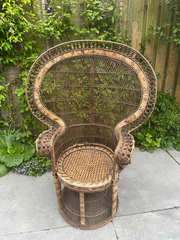 Pauwstoel vintage, Antiek en Kunst, Ophalen
