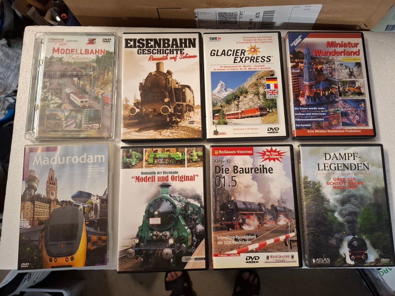 Div trein dvds, Verzamelen, Ophalen of Verzenden, Zo goed als nieuw, Trein, Overige typen