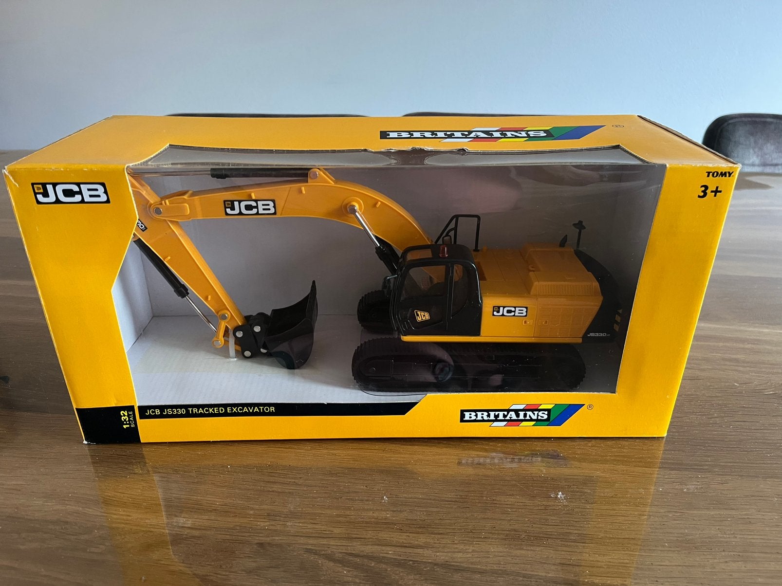 JCB JS 330 LC rupskraan Britains 43044, Ophalen of Verzenden, Nieuw, Tractor of Landbouw, Britains