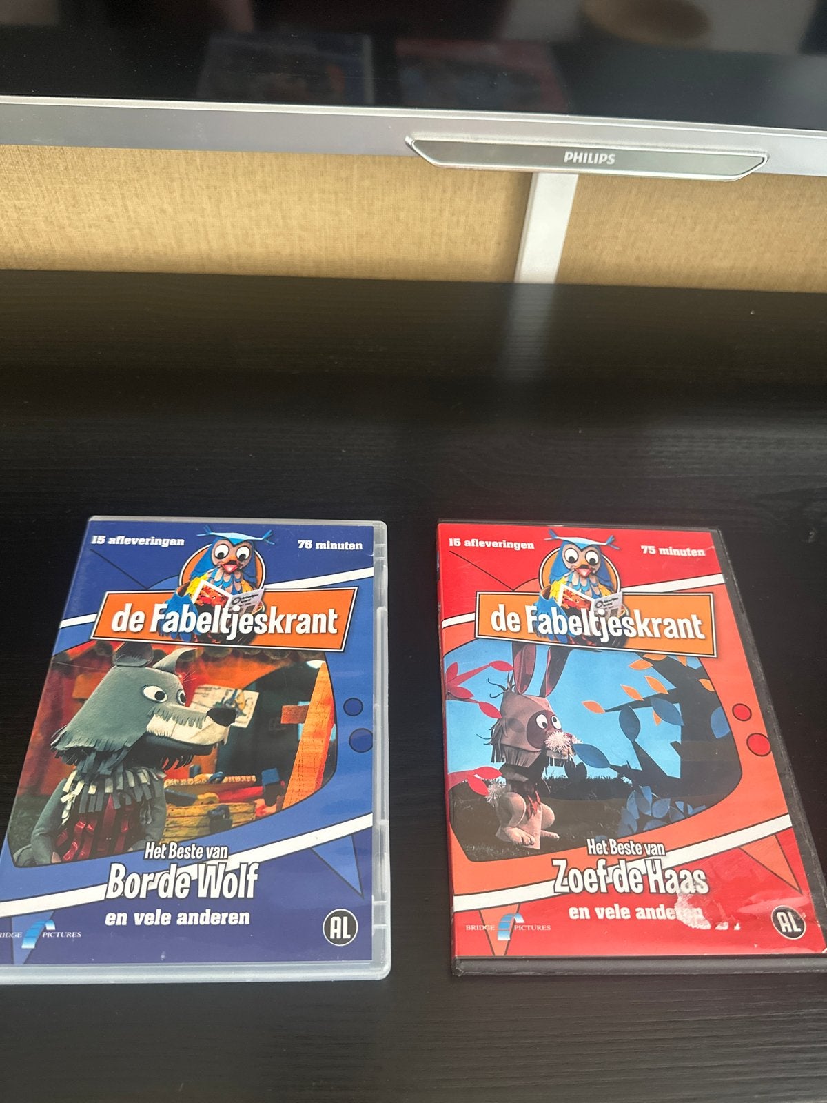 De Fabeltjeskrant DVD's: Borde de Wolf & Zoef de Haas, Ophalen, Gebruikt, Alle leeftijden, Tv-serie