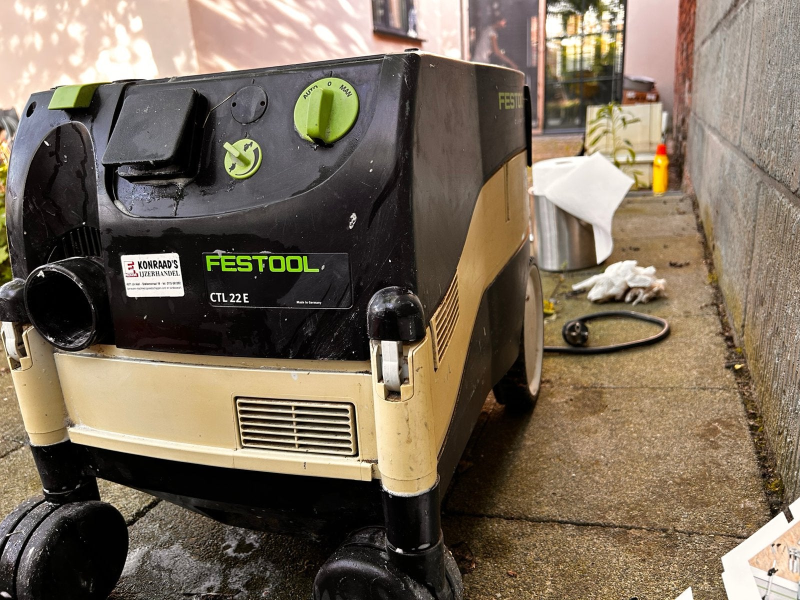 Festool ctl22e stofzuiger en decoupeerzaag ps330 eq, Doe-het-zelf en Verbouw, Ophalen, Decoupeerzaag, Zo goed als nieuw, 30 tot 70 mm