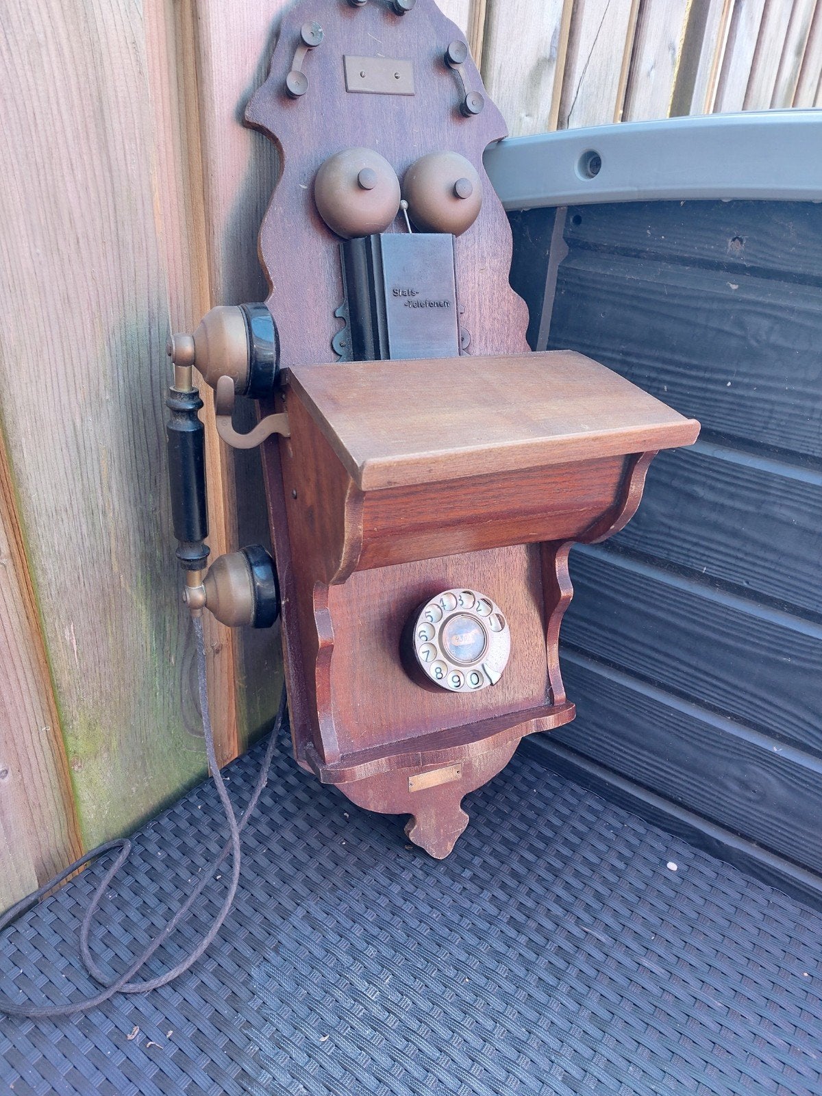 Antieke Ericsson wandtelefoon uit 1924 - Model 320-T, Antiek en Kunst, Ophalen