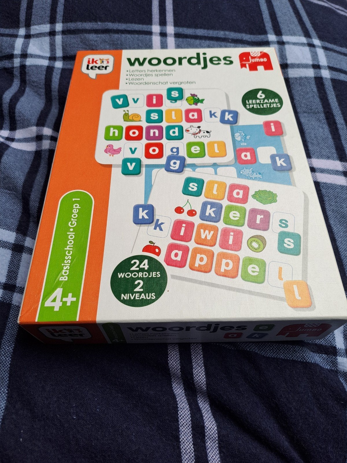 Jumbo Ik Leer Woordjes - Educatief Spel voor 4+, Ophalen of Verzenden, Gebruikt, Taal en Lezen