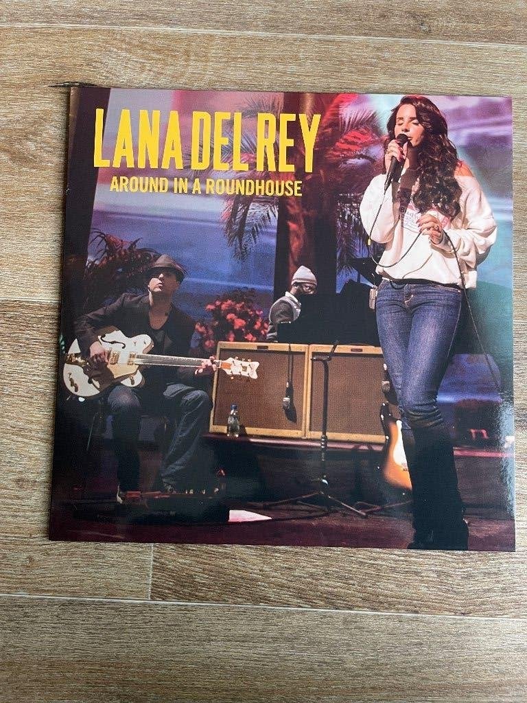 LP Lana del Rey - Around in roundhouse, Cd's en Dvd's, Ophalen of Verzenden, 2020 tot heden, Nieuw in verpakking, 12 inch