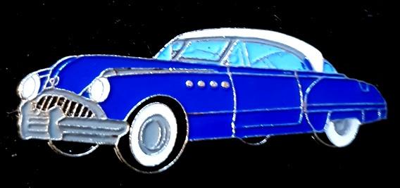 Buick Roadmaster pin- blauw, Verzenden, Nieuw, Transport, Speldje of Pin