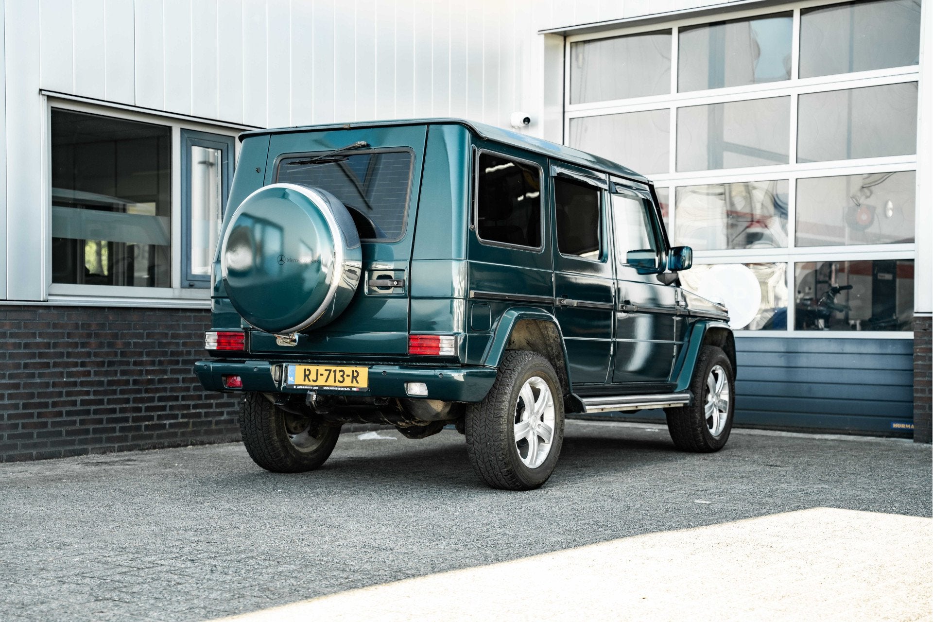 Mercedes-Benz G-Klasse 320 St.Wagon | Youngtimer (bj 1997), Auto's, Oldtimers, Automaat, Zwart, Bedrijf, Startonderbreker