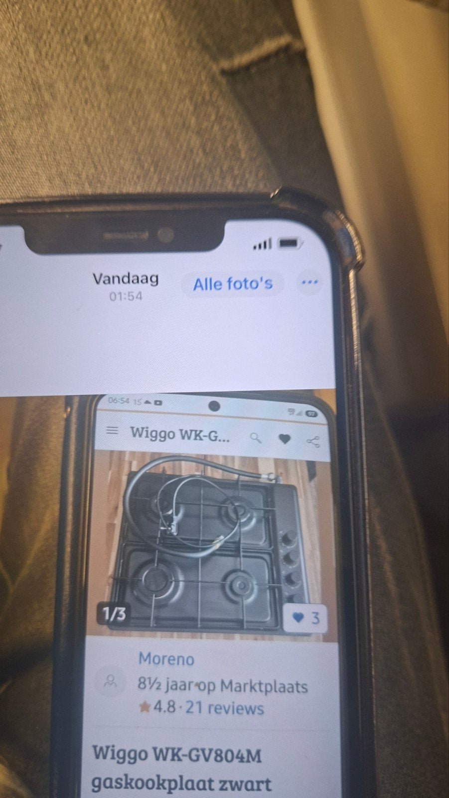 te koop kookplaat, Ophalen of Verzenden