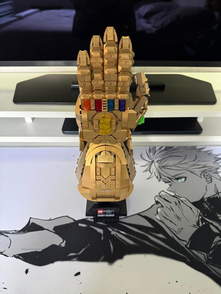LEGO Infinity Gauntlet 100% compleet, Overige thema's, Lego, Ophalen of Verzenden, Zo goed als nieuw
