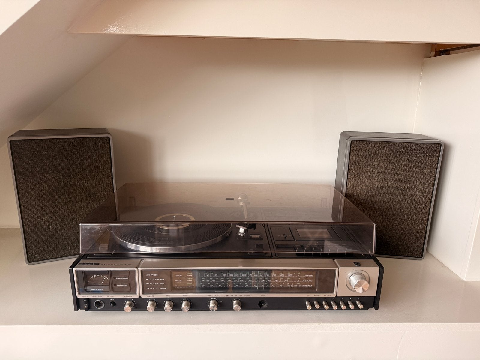 Philips 984 Home Stereo Centre - Retro Platenspeler, Ophalen, Philips, Gebruikt, Automatisch