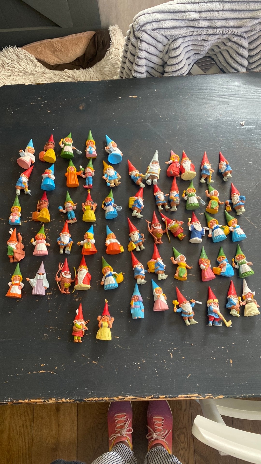 Lot van 57 David de kabouter figuren, Ophalen of Verzenden, Zo goed als nieuw
