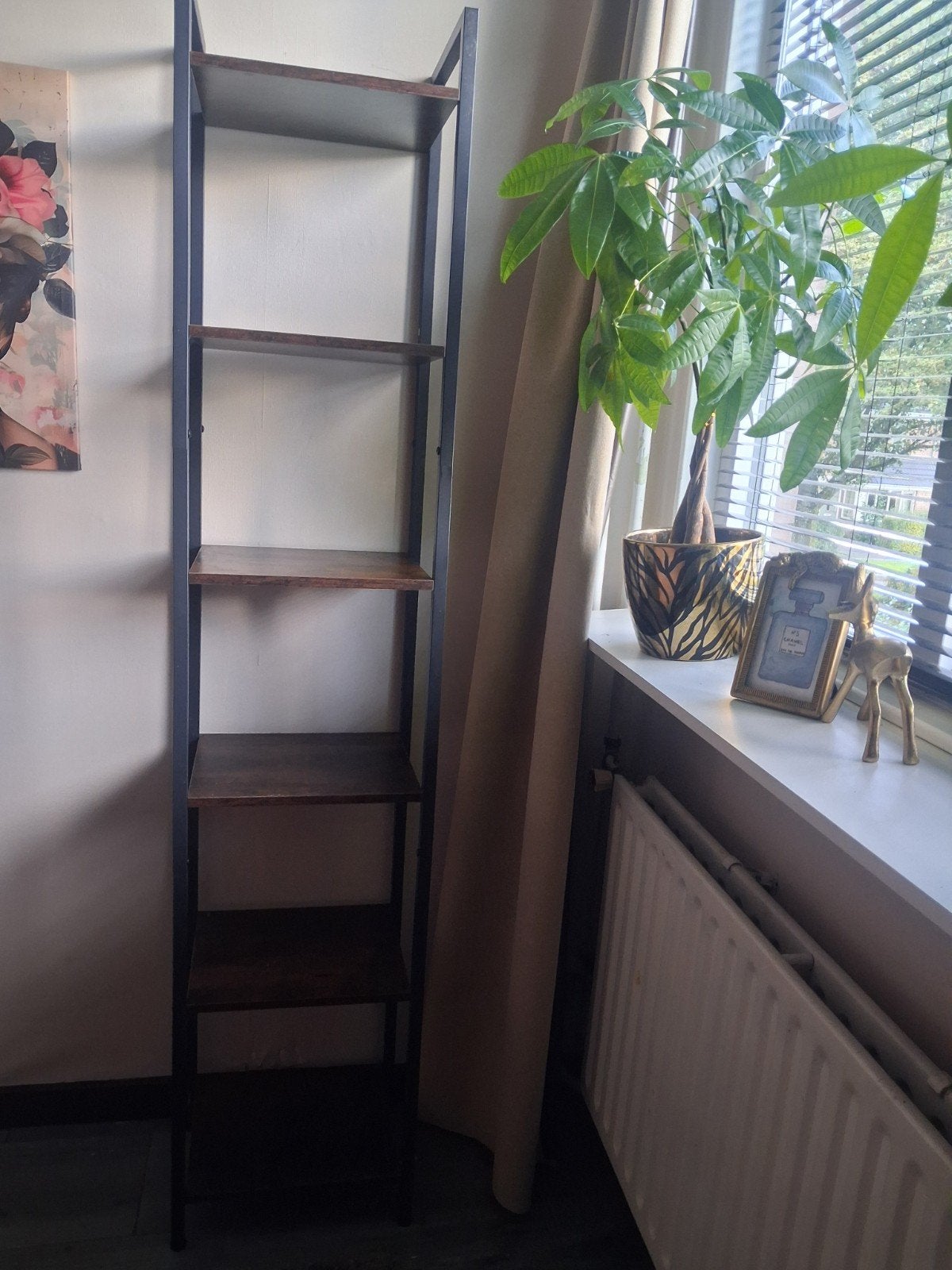 Industrieel Boekenrek/Kast - 165x60x30 cm, Met plank(en), 50 tot 100 cm, Zo goed als nieuw, 25 tot 50 cm