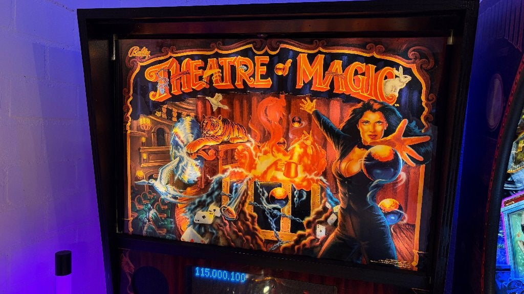 Bally Theatre of Magic – Inclusief Pin2DMD kleurenscherm, Verzamelen, Automaten | Flipperkasten, Ophalen, Gebruikt, Bally, Dot-matrix