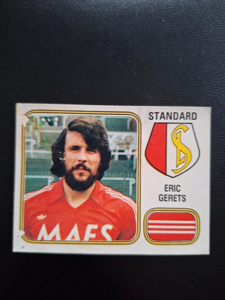 Figurine panini 1981Eric Gerets, Verzamelen, Ophalen of Verzenden, Gebruikt, Buitenlandse clubs, Poster, Plaatje of Sticker