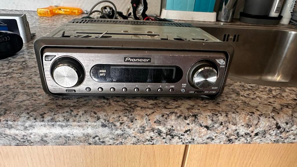 Pioneer DEH-P77MP autoradio, Ophalen of Verzenden, Gebruikt
