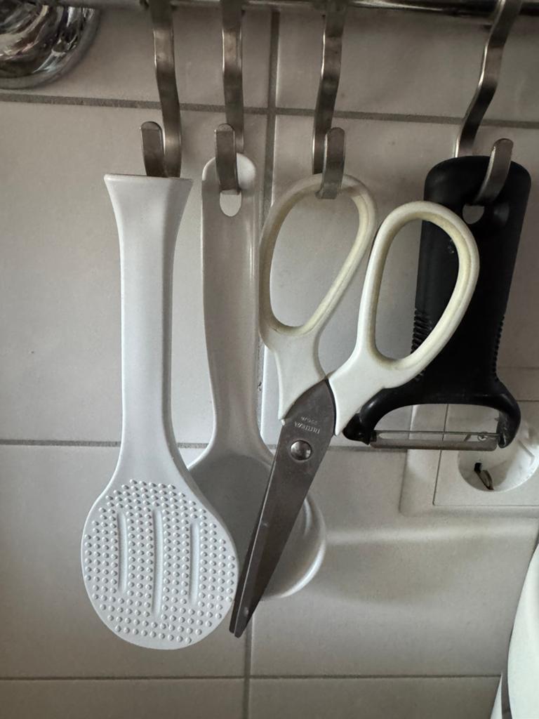 Suction Cup Rack with 7 Hooks, Ophalen of Verzenden, Zo goed als nieuw, 50 tot 100 cm, Minder dan 100 cm
