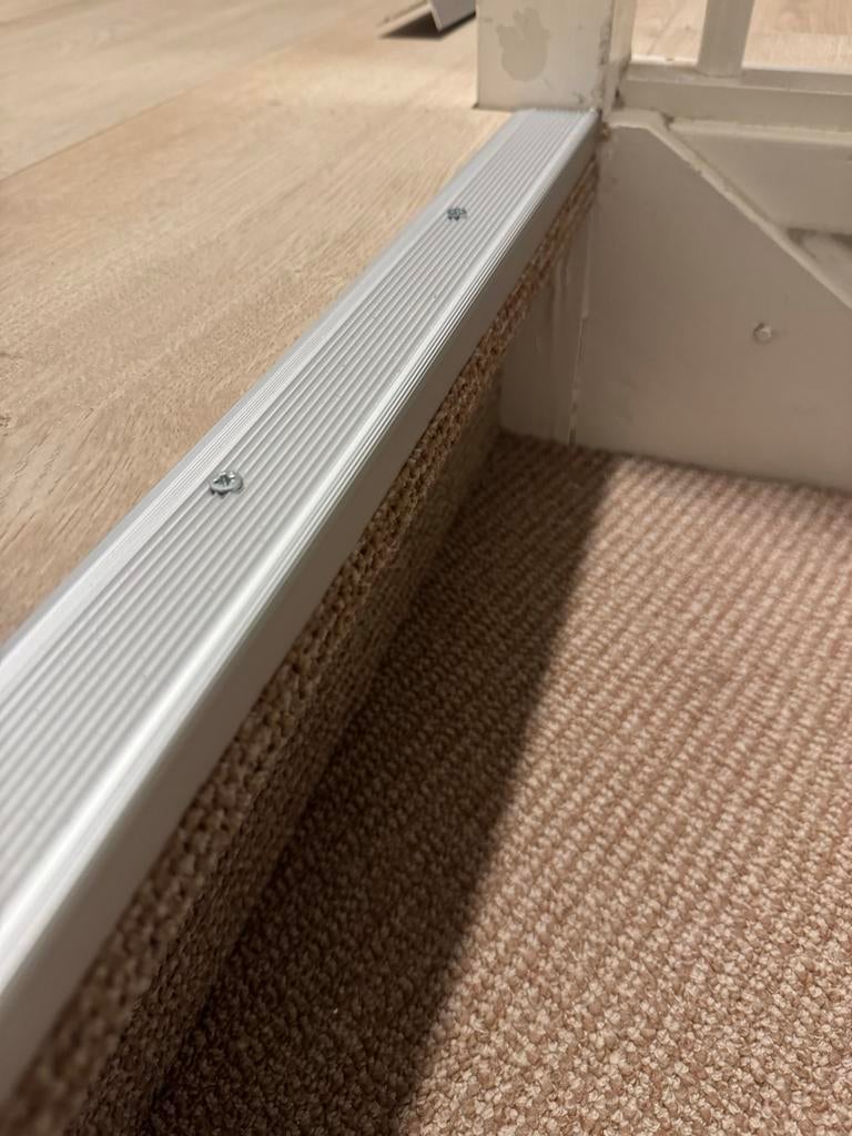 Trapprofiel aluminium 1.5 meter, Ophalen, Overige materialen, Gebruikt, Overige typen