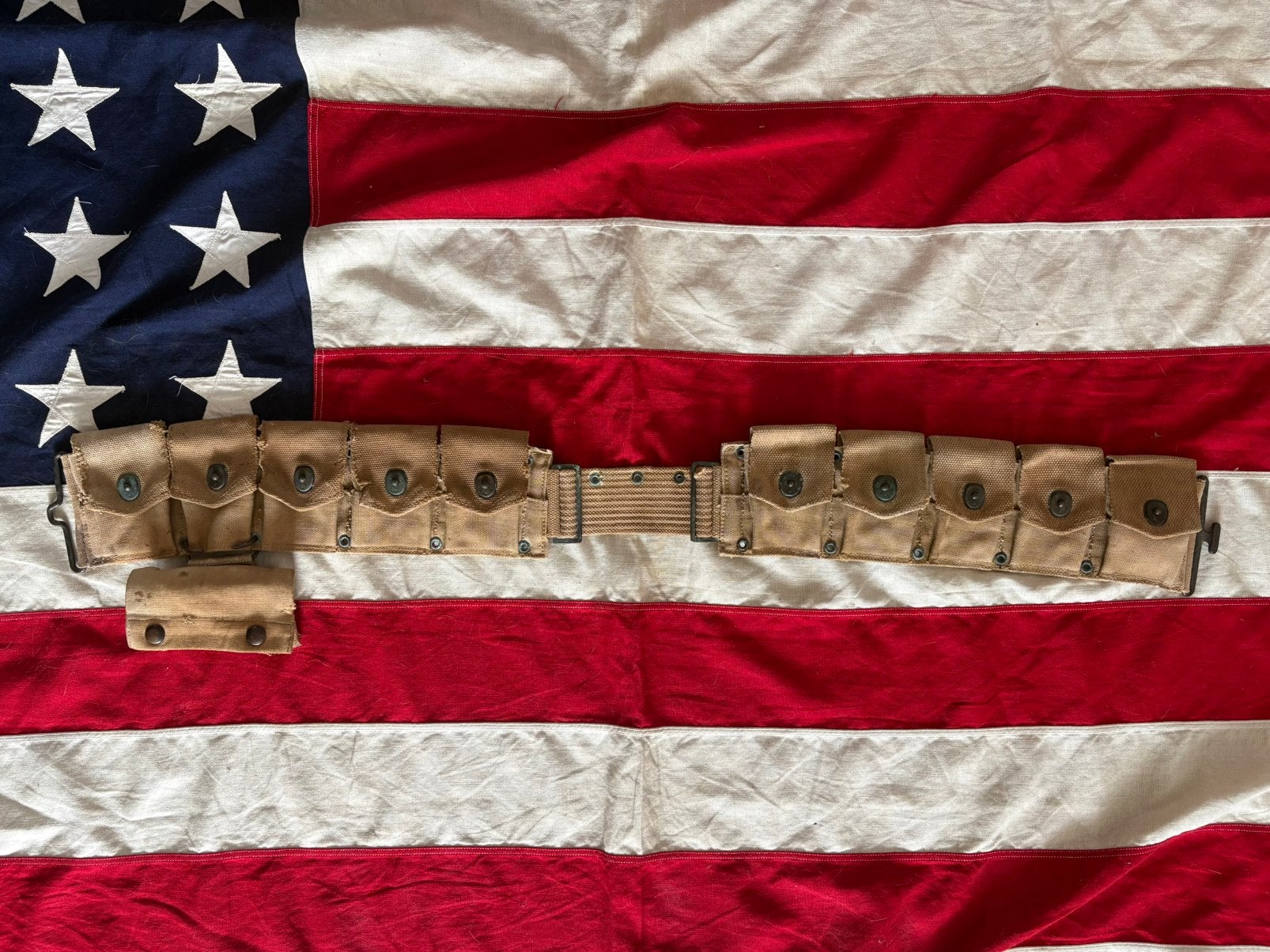 US WW1-WW2 M1910 belt, Verzamelen, Verzenden, Amerika