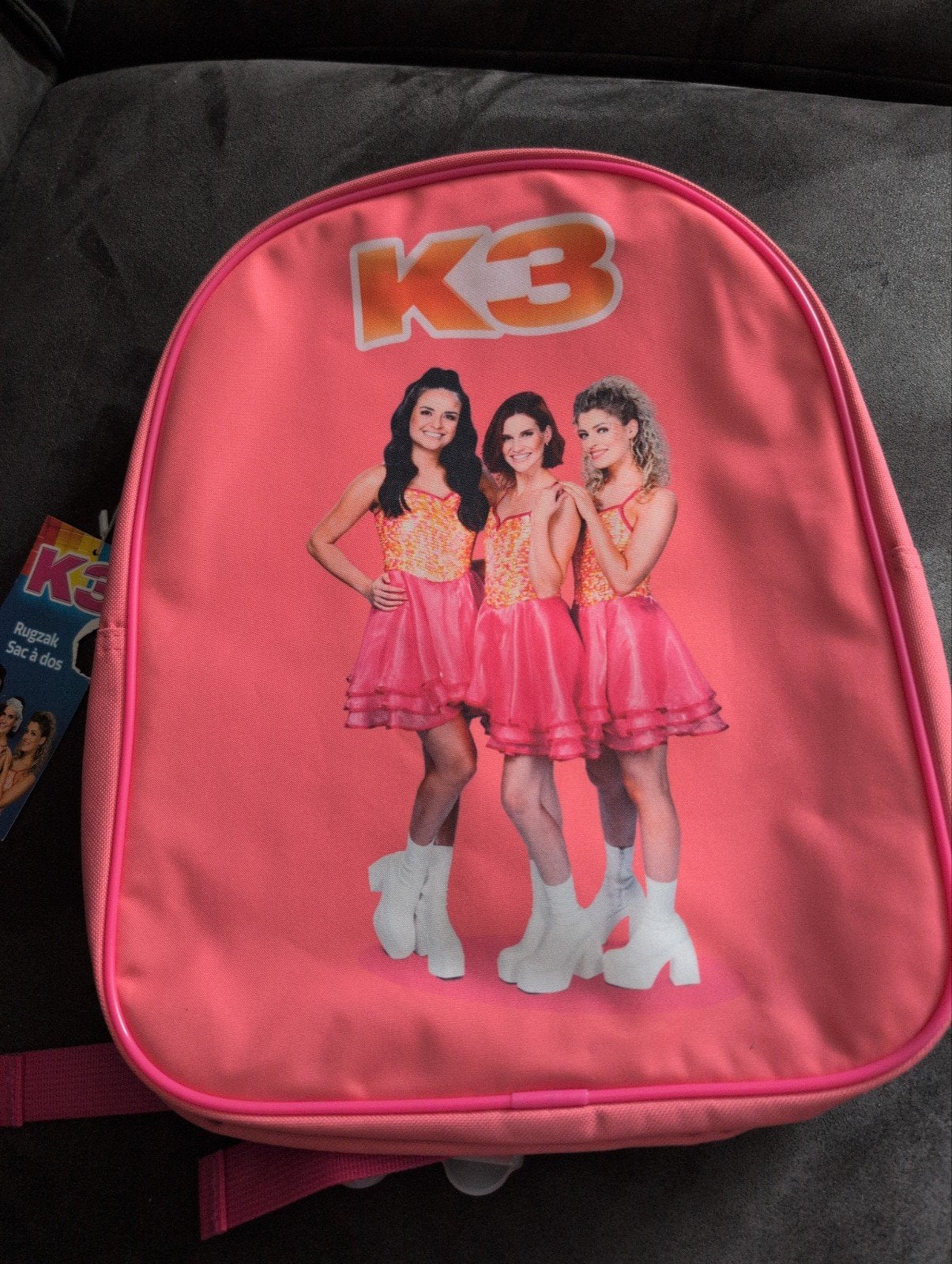 k3 rugzak nieuw, Ophalen of Verzenden, Nieuw, Zwart, Rugtas