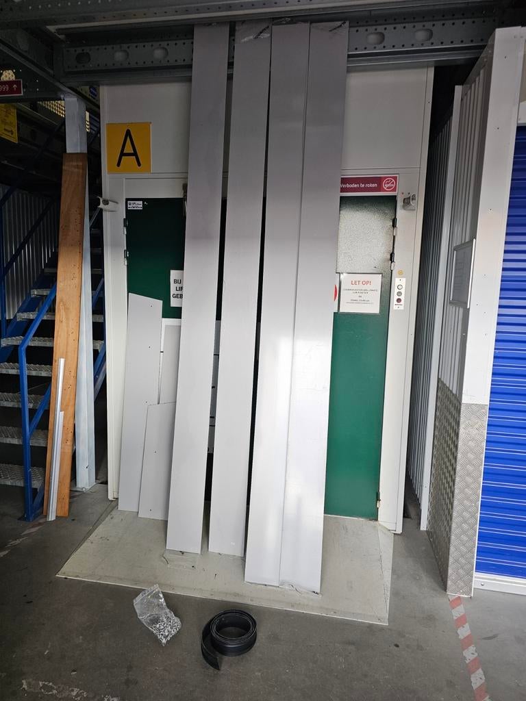 Nieuwe HPL stroken RAL 7035 met reststukken, Doe-het-zelf en Verbouw, Platen en Panelen, Nieuw, HPL, Minder dan 20 mm, Ophalen
