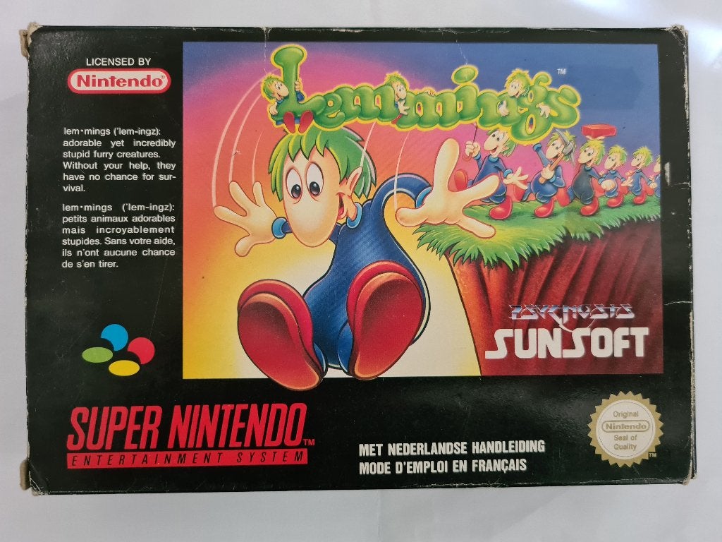 LEMMINGS, Spelcomputers en Games, Gebruikt, 1 speler, Racen en Vliegen, Ophalen of Verzenden