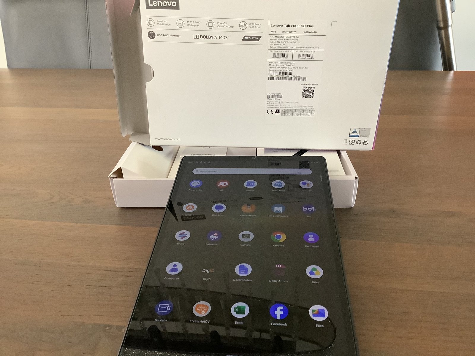 Lenovo tab M10 FHD plus, Ophalen of Verzenden, Zo goed als nieuw, 10 inch