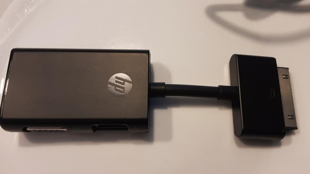 HP netwerkadapter rj45 en vga naar 70pins type HD15, Ophalen of Verzenden