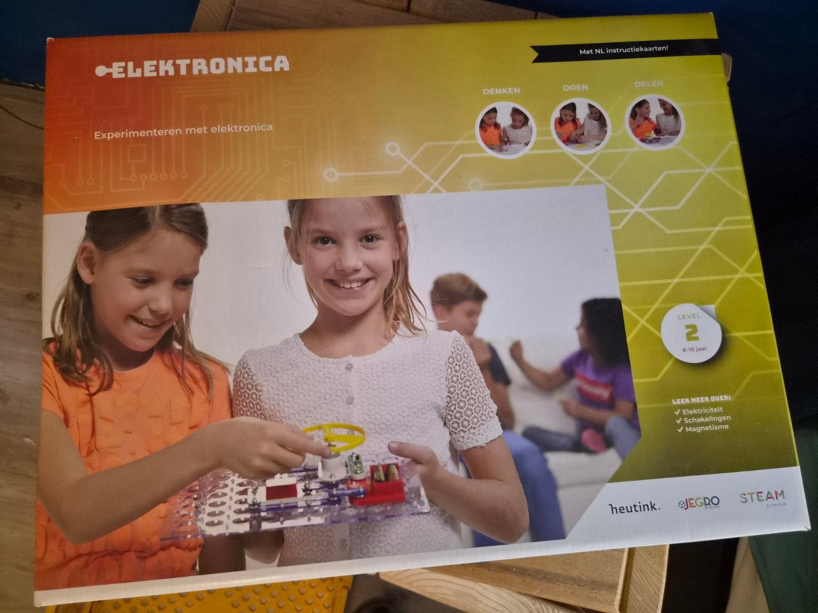 Heutink Electronica set level 2, Ophalen of Verzenden, Zo goed als nieuw, Bouwen, Met licht