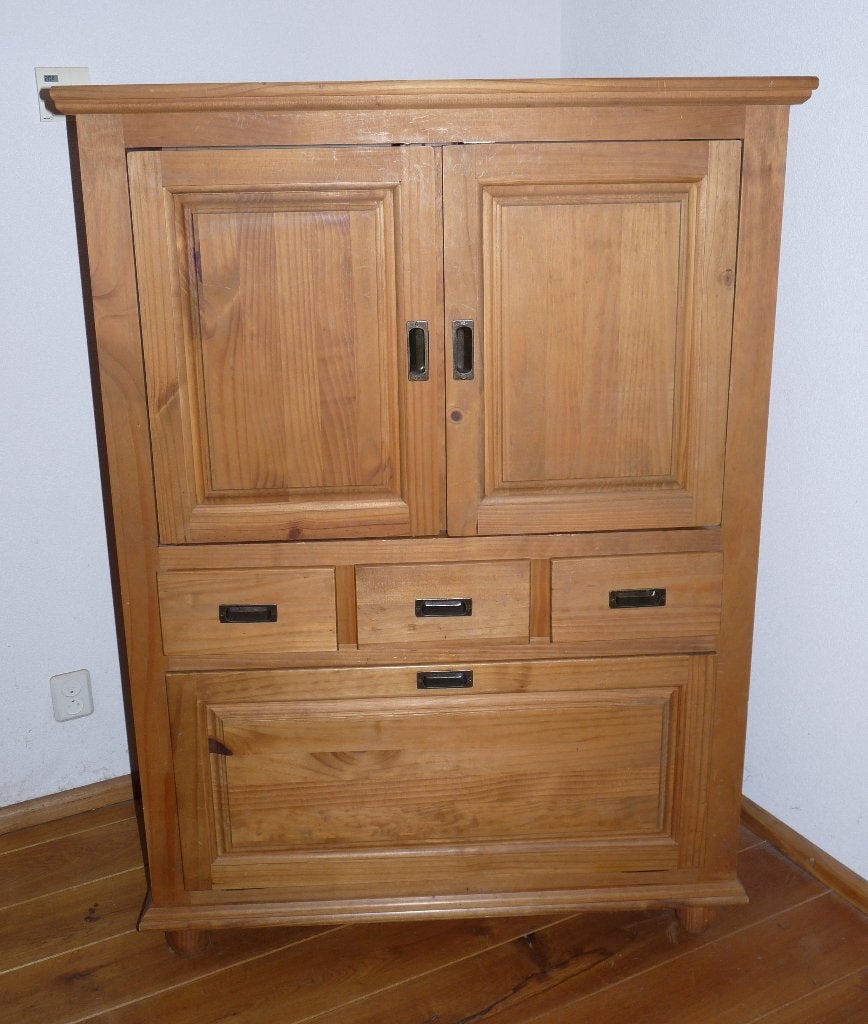 Houten kast, Ophalen, Gebruikt