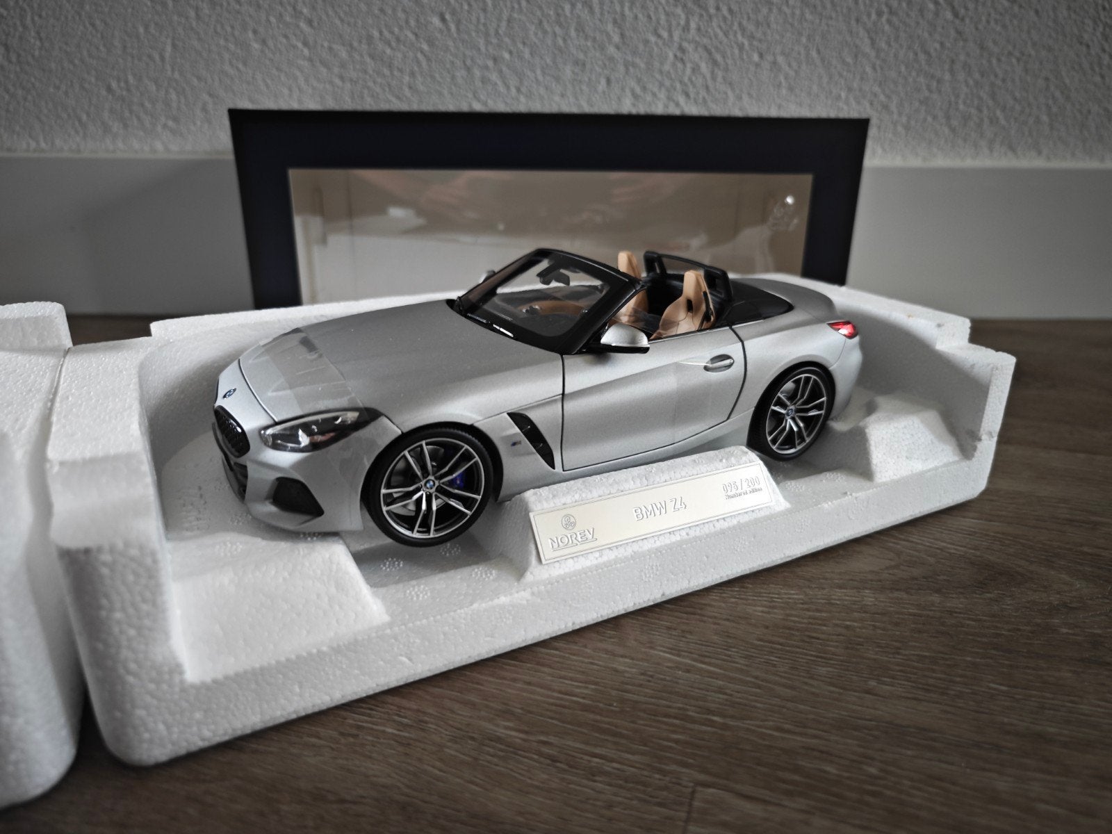 Norev BMW Z4 M40i G29 Silver limited 095/200 183273 nieuw, Ophalen of Verzenden, Nieuw, Auto, Norev
