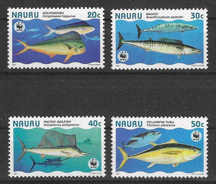 hvdhr WWF/WNF 75 vissen complete postfrisse serie 1997, Postzegels en Munten, Ophalen of Verzenden, Postfris, Dier of Natuur