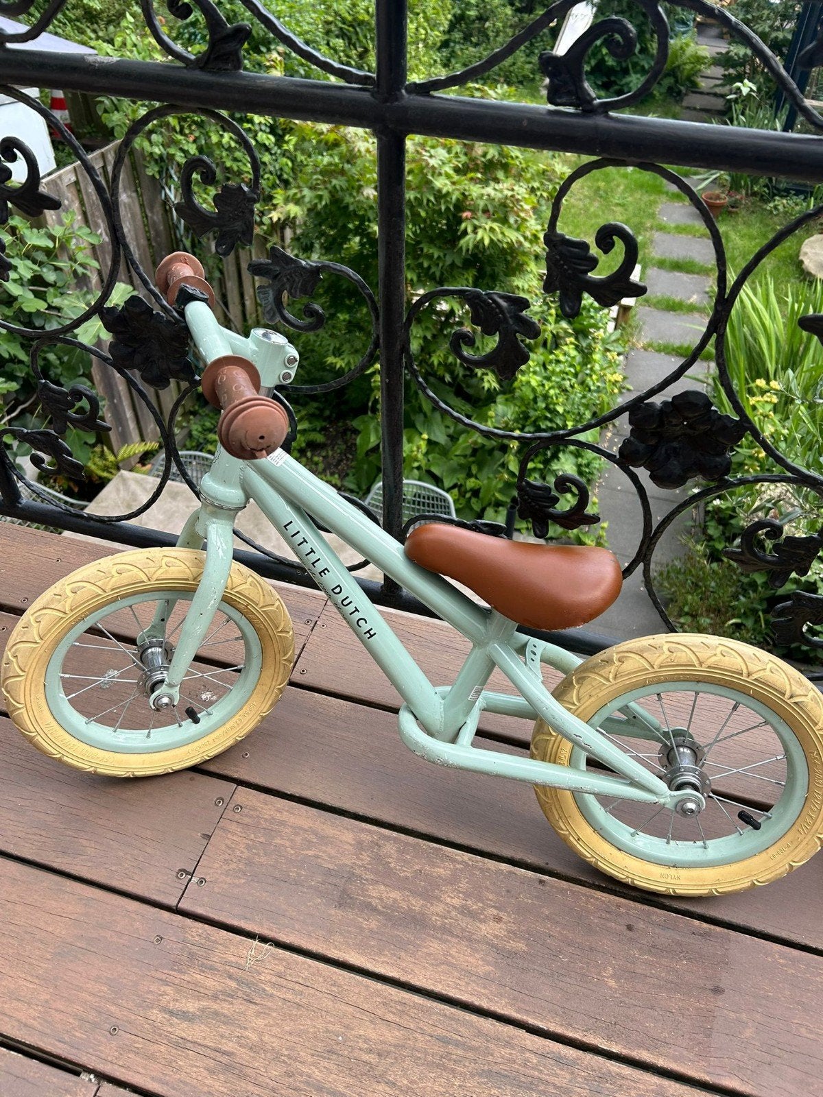 Little Dutch 12-inch Loopfiets - Groen, Ophalen, Nieuw, Minder dan 16 inch, Little Dutch