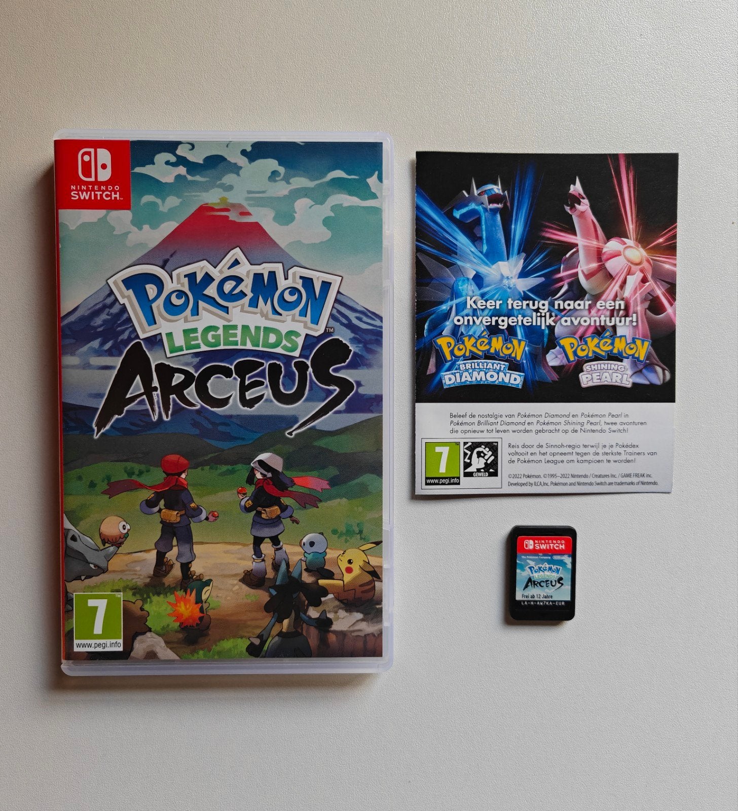 Pokémon Legends Arceus - Nintendo Switch, Spelcomputers en Games, Avontuur en Actie, 1 speler, Ophalen of Verzenden, Zo goed als nieuw