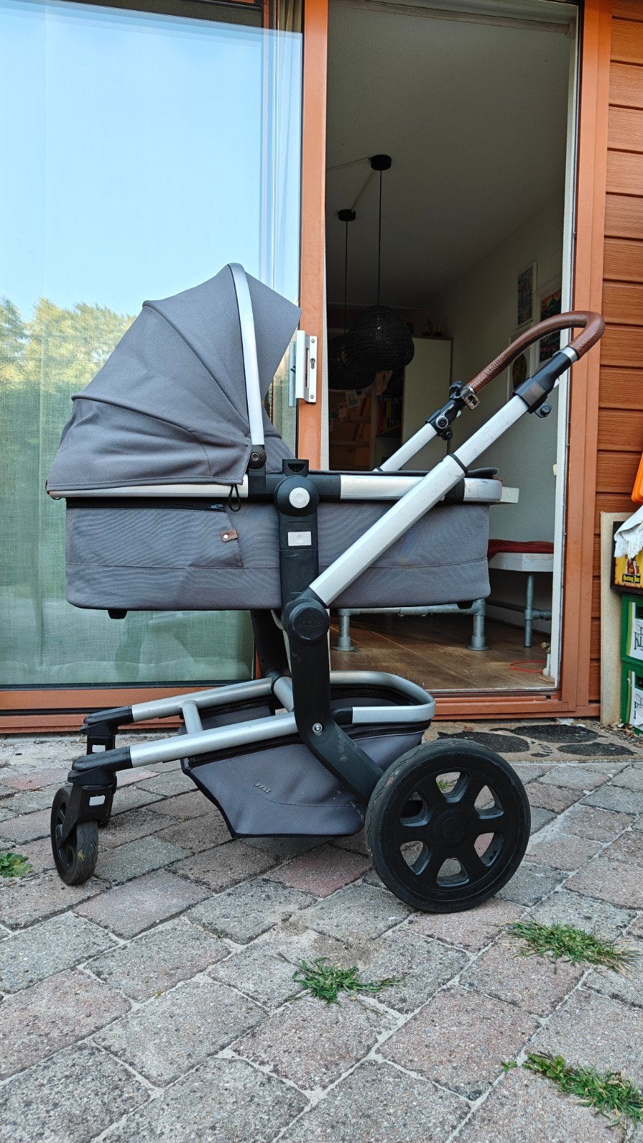 Joolz kinderwagen met reiswieg, zitje, regenhoes, Ophalen, Gebruikt, Overige merken, Met reiswieg
