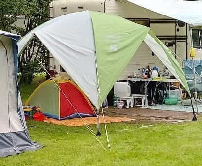 Coleman shelter 3x3mtr. partytent, Caravans en Kamperen, Kampeeraccessoires, Ophalen